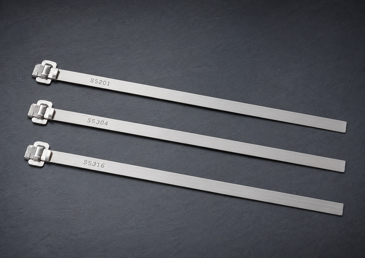Pre-Fit Uncoated Stainless Steel Bands in SS201, SS304 and SS316 Grades
