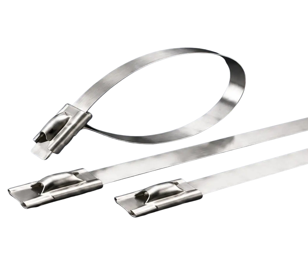 B-Tec Roller Ball Lock Stainless Steel Cable Ties
